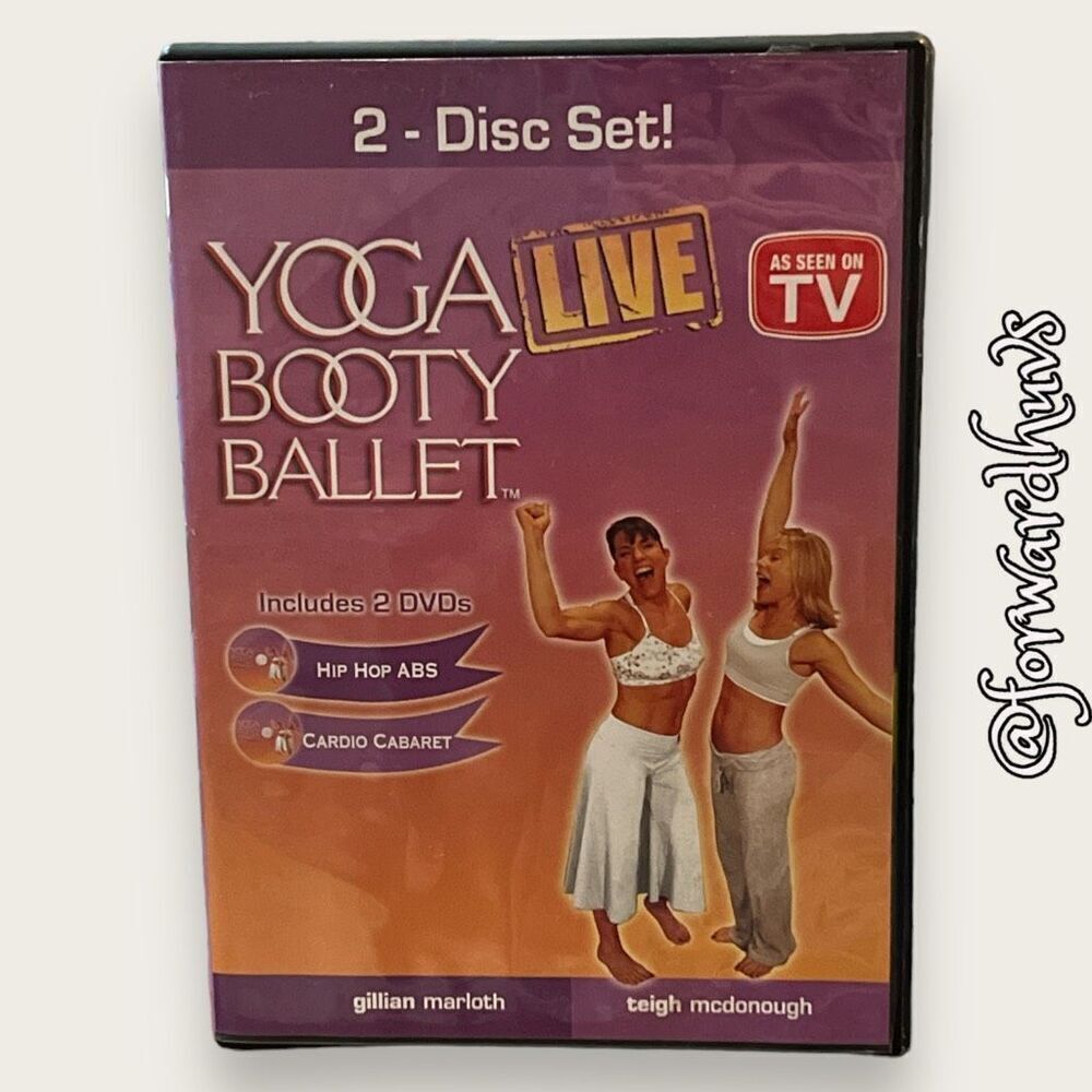 Bundle Sale 3 for $15 Yoga / Ballet Workout | 2 Disk Set